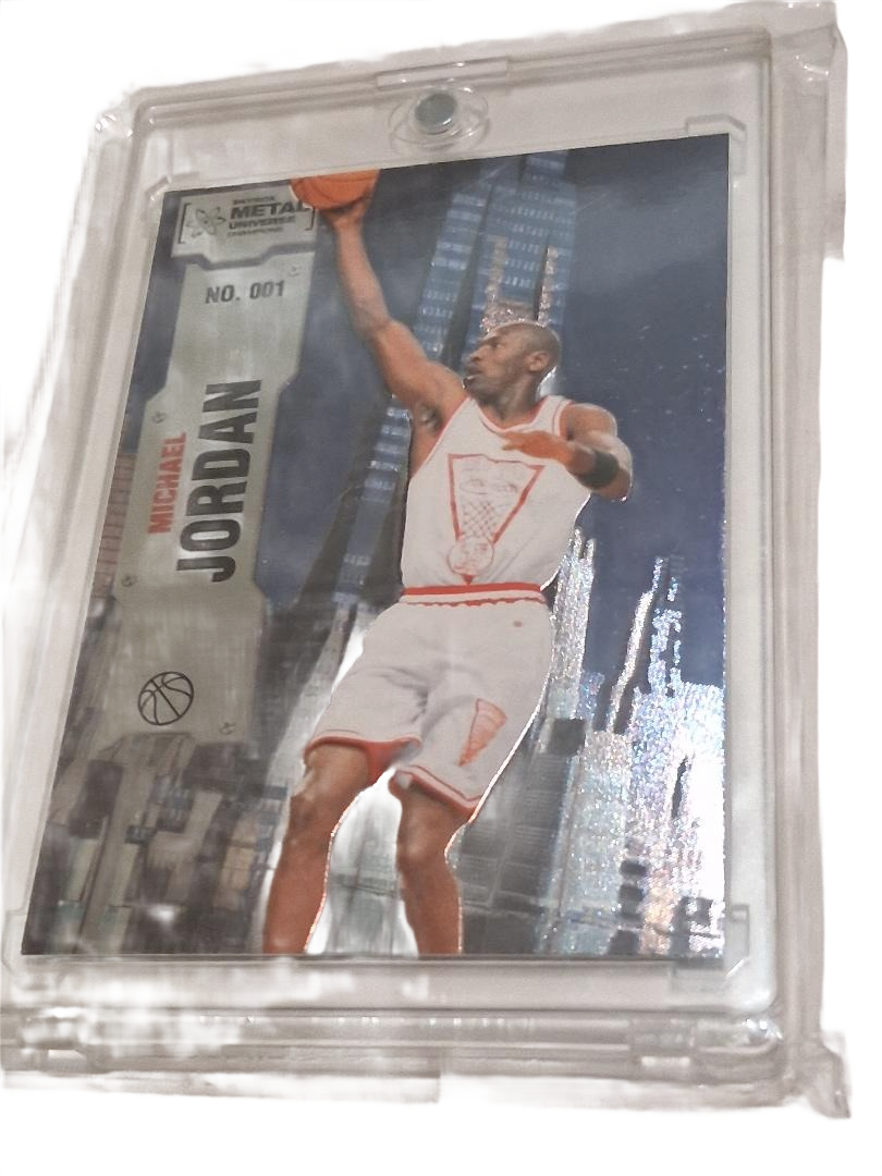 MICHAEL JORDAN 2022-23 Upper Deck Skybox Metal Universe #001 CHICAGO BULLS