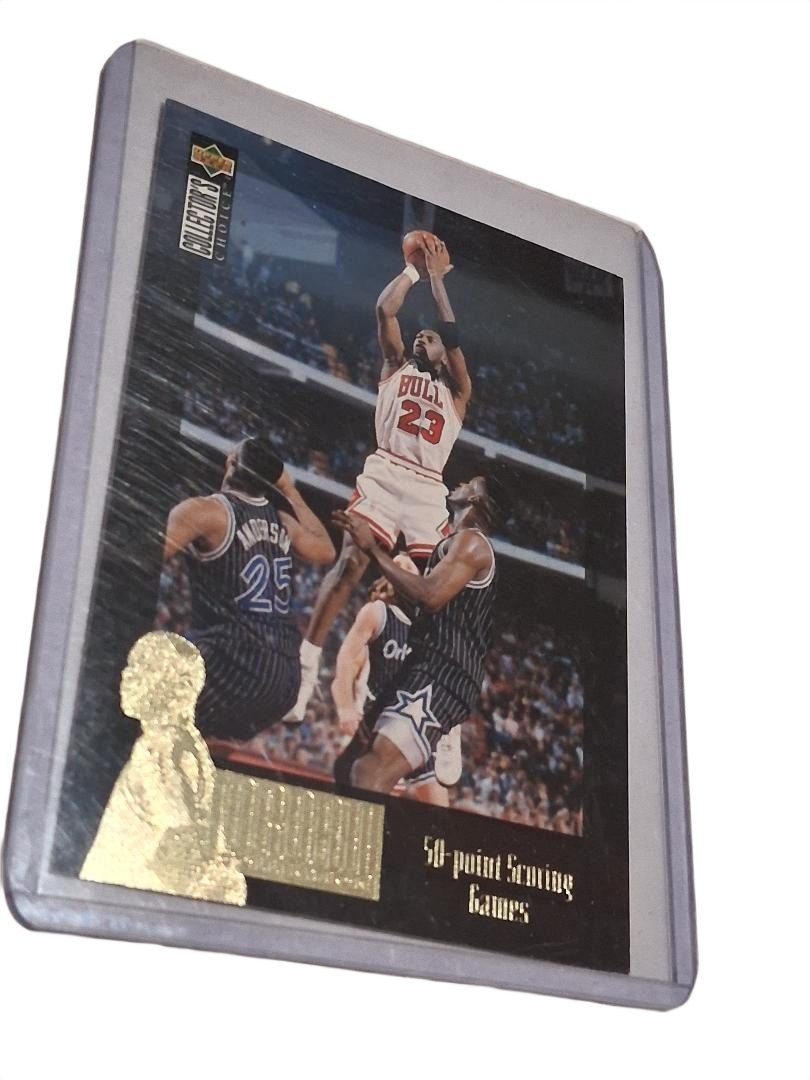 1995-96 Collector's Choice Jordan Collection #JC10 Michael Jordan Bulls 50 Point