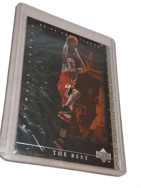1999-00 UPPER DECK MICHAEL JORDAN NBA LEGENDS THE BEST #81 BASKETBALL CARD