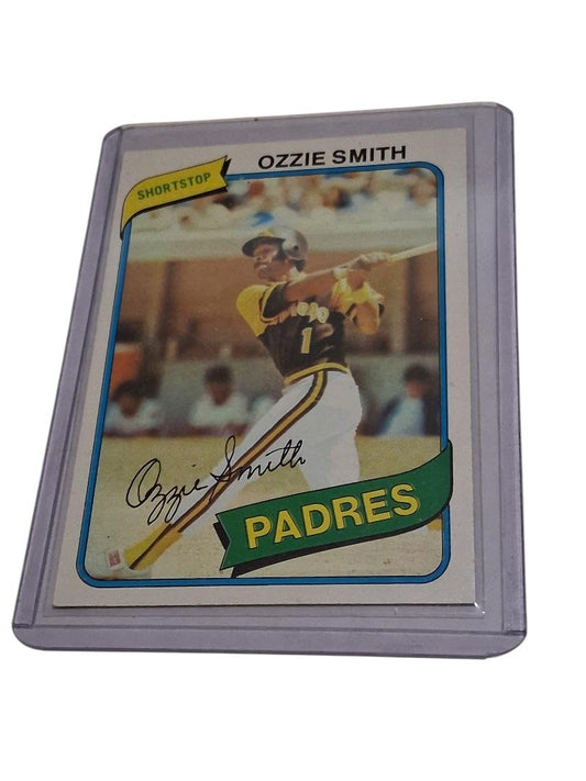 1980 Topps Set-Break #393 Ozzie Smith * SD Padres * Cardinals HOF