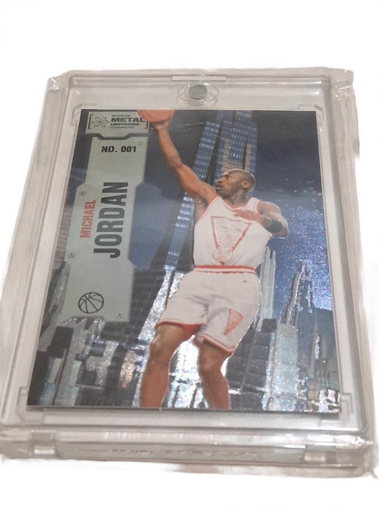 MICHAEL JORDAN 2022-23 Upper Deck Skybox Metal Universe #001 CHICAGO BULLS
