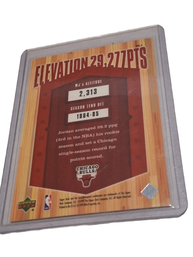 1999 Upper Deck Athlete of the Century Elevation Michael Jordan #EL1