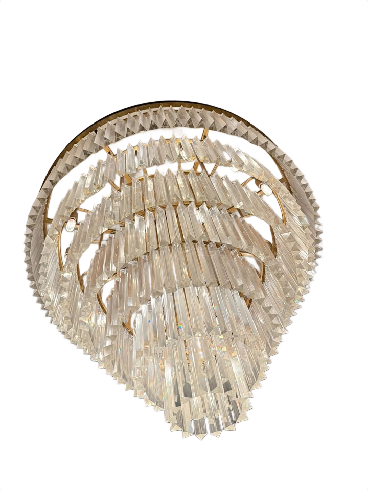 Restoration Hardware 1920S Odeon Round Chandelier