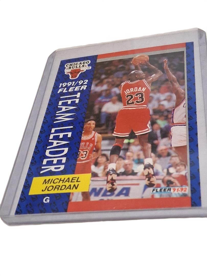 1991-92 Fleer #375 Michael Jordan TL