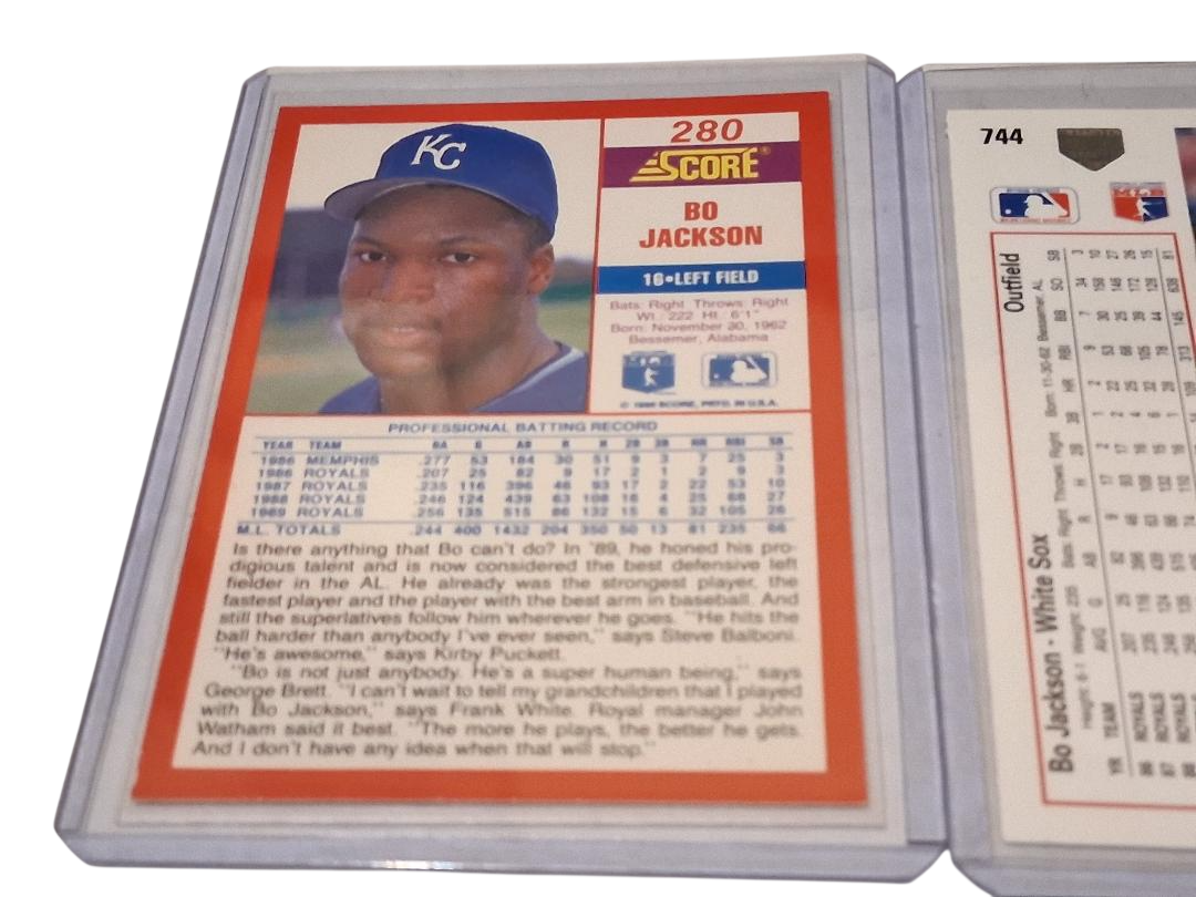 Bo Jackson Lot of 3