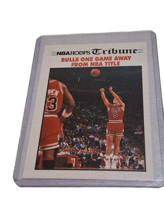 1991-92 Hoops #541 Bulls One Game Away From NBA Title