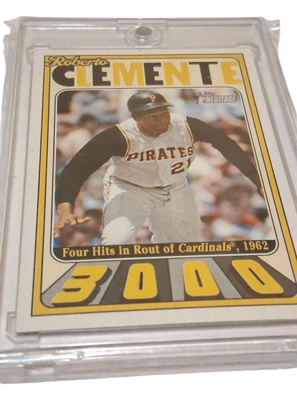 2021 Heritage High Number ROBERTO CLEMENTE 3000 - PITTSBURGH PIRATES - #C3K-7