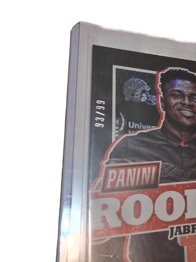 JABRILL PEPPERS 2017 PANINI THE NATIONAL #FB50 ROOKIE RC #/25