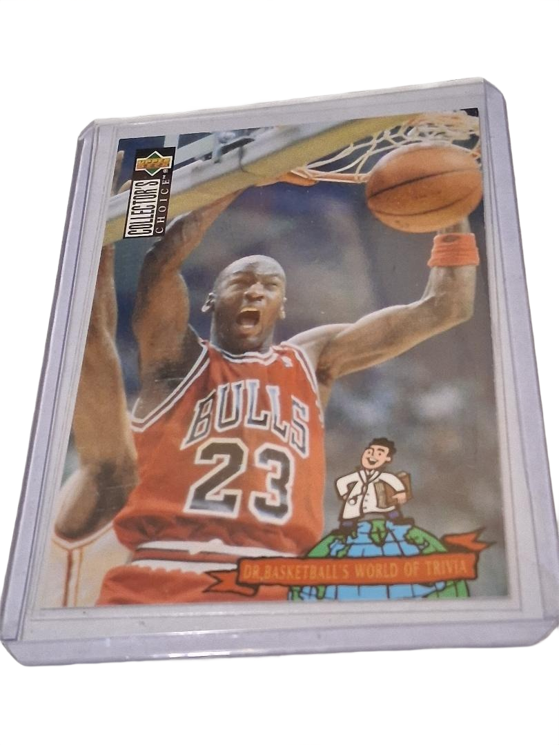 1994-95 Upper Deck - Dr. Basketball's World of Trivia Michael Jordan #402