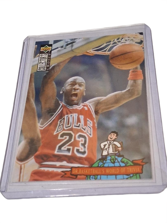 1994-95 Upper Deck - Dr. Basketball's World of Trivia Michael Jordan #402