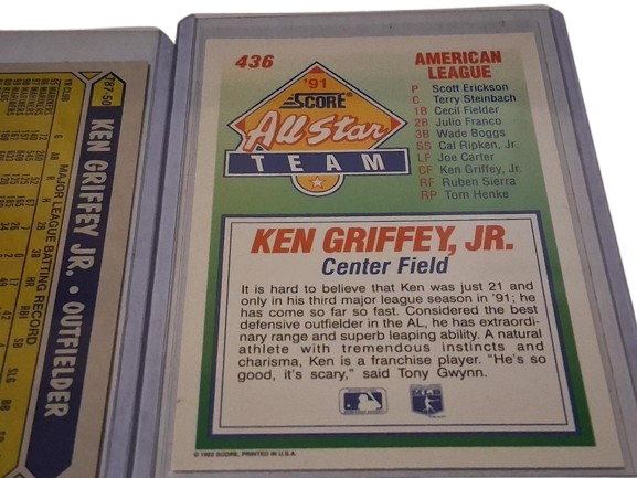 Ken Griffey Jr Lot of 9