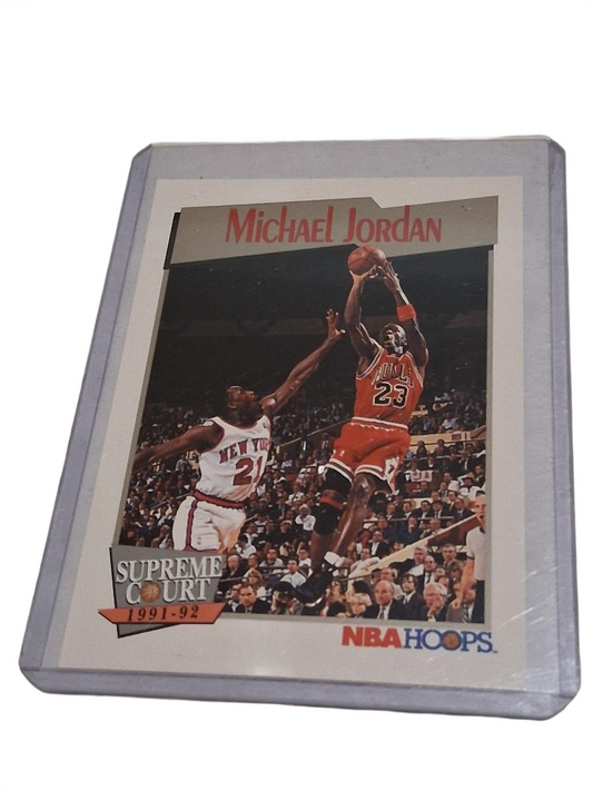 Michael Jordan 1991 NBA Hoops 1991-1992 Supreme Court #455