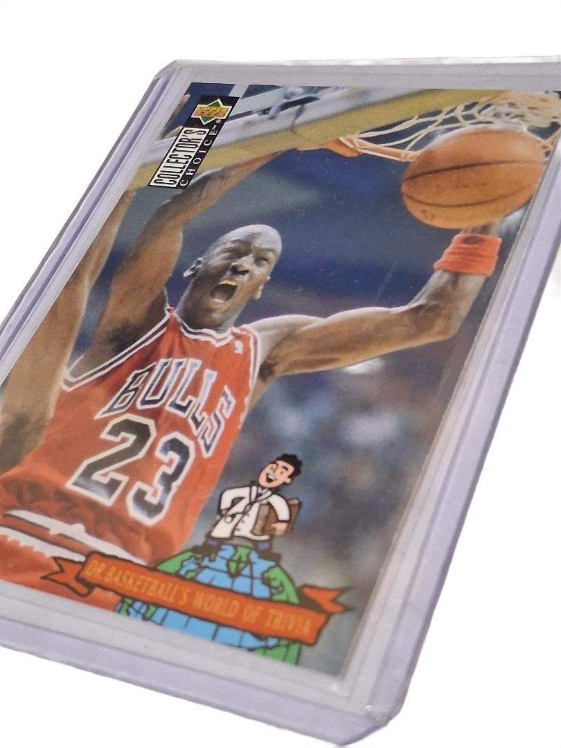 1994-95 Upper Deck - Dr. Basketball's World of Trivia Michael Jordan #402