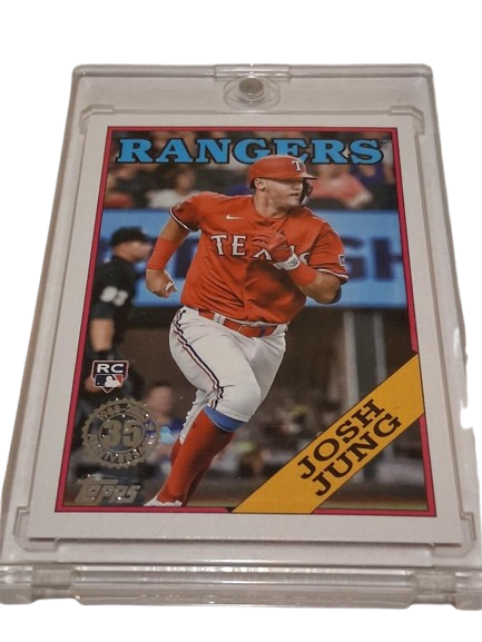 JOSH JUNG - 2023 Topps Series 1 - 1988 Topps Baseball #T88-9 - Rangers (RC)