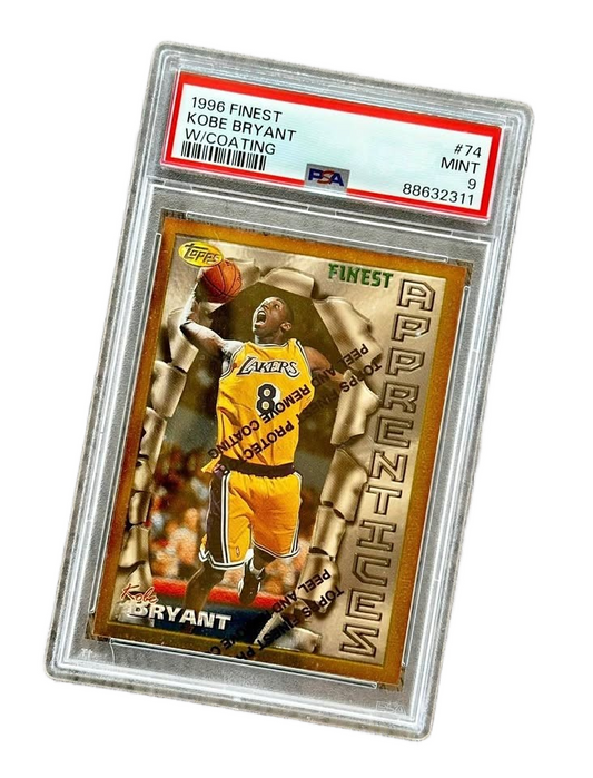 Kobe Bryant Rookie ‘96 Finest (w/ coating) - PSA 9 Mint