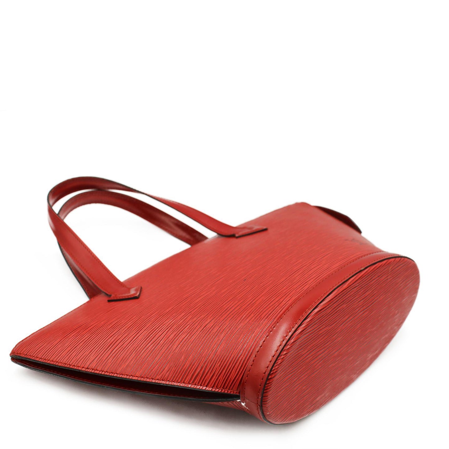 Louis Vuitton Epi Saint Jacques Red Handbag