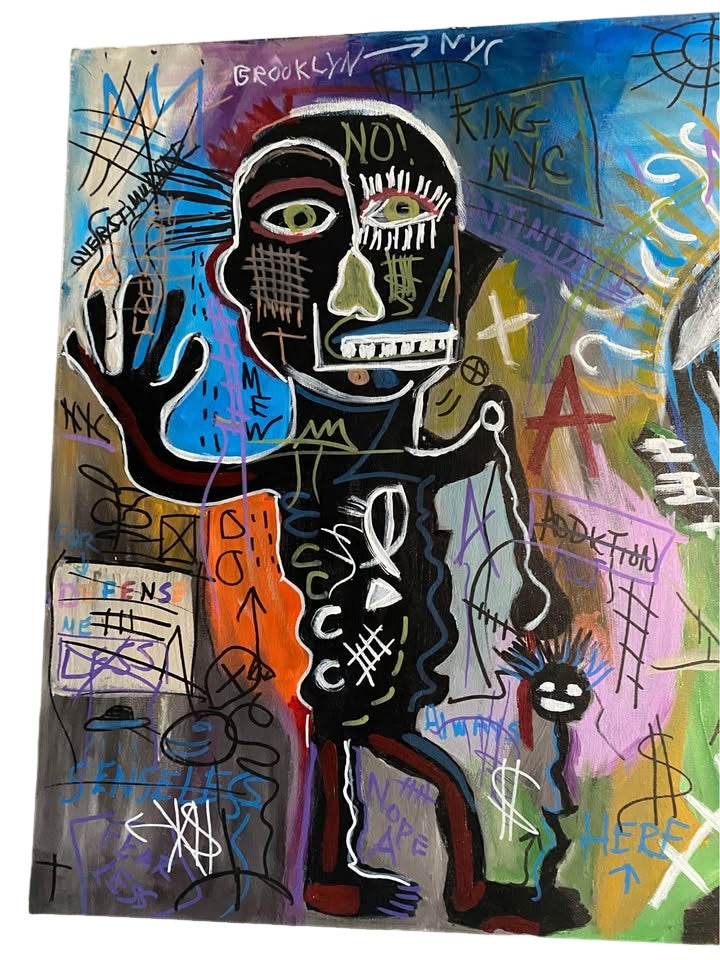 Abstract Street Art Painting 2’ x 4’