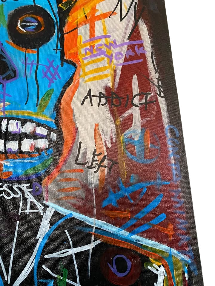 Abstract Street Art Painting 2’ x 4’