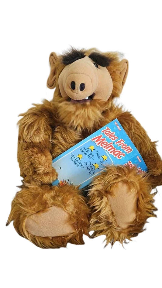 Vintage Rare 1987 Coleco Talking Alf The Storytelling Alien Cassette Playing Plush CIB Tested Works!