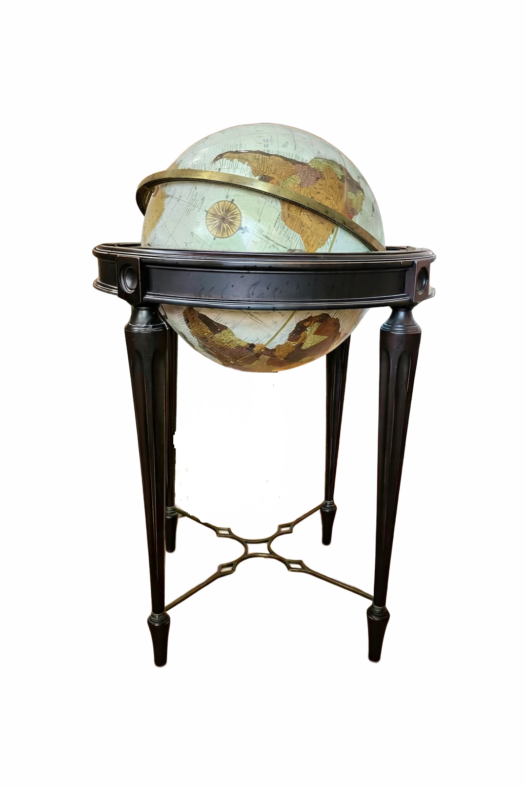 World Floor Globe Rotating 360°