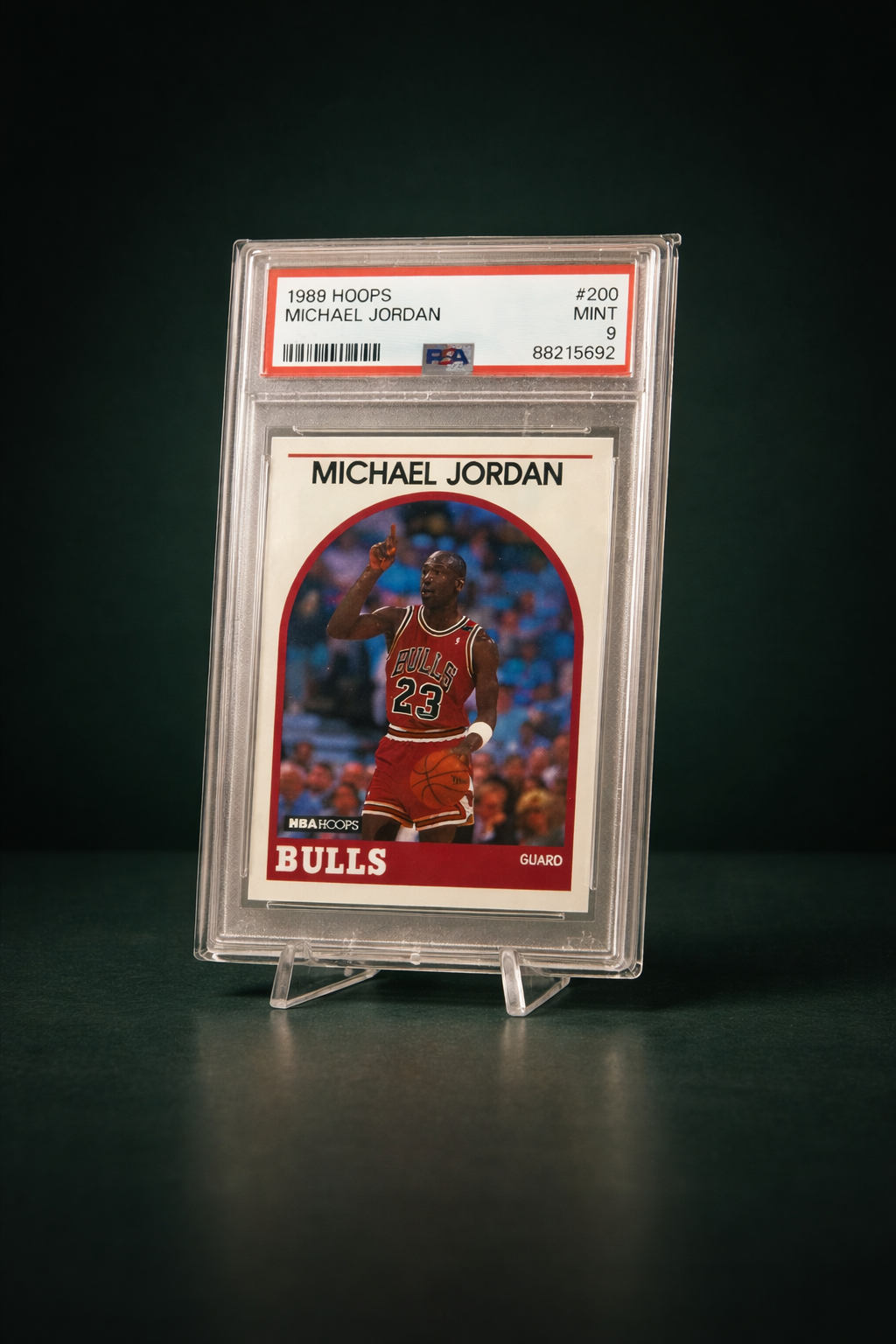 1989 Hoops Michael Jordan PSA 9