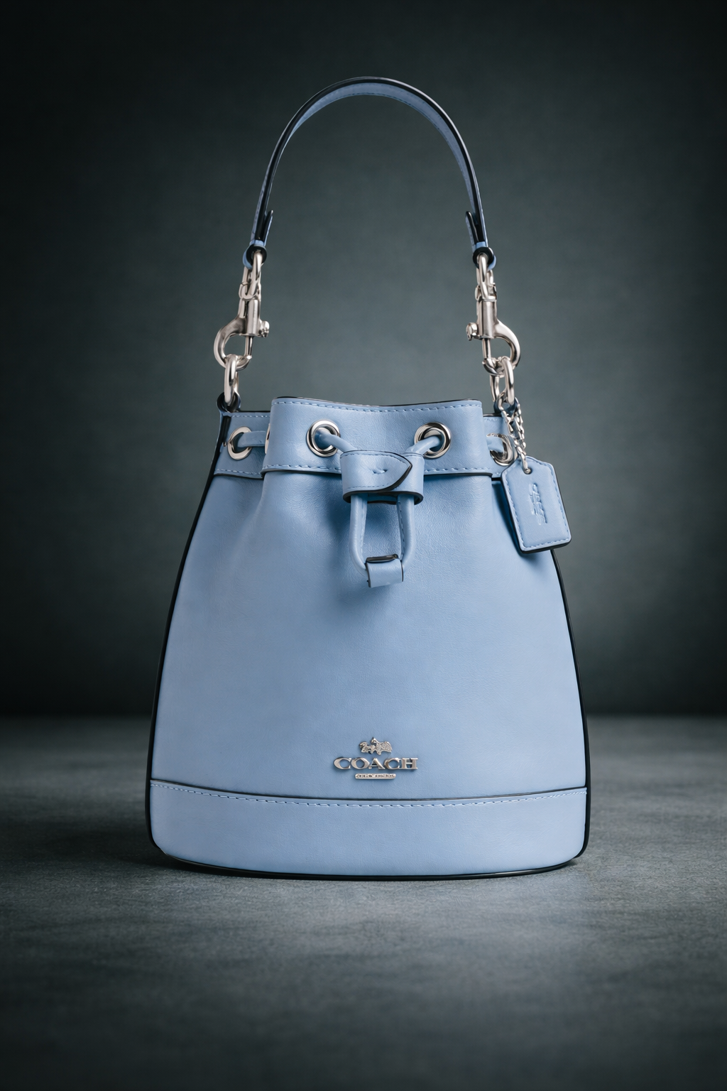 Coach Mini Bucket Bag Blue