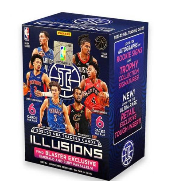 Panini 2021-22 Illusions Basketball Blaster Box - 6 Packs