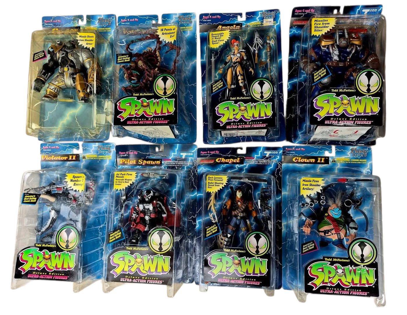 Spawn action figures collection