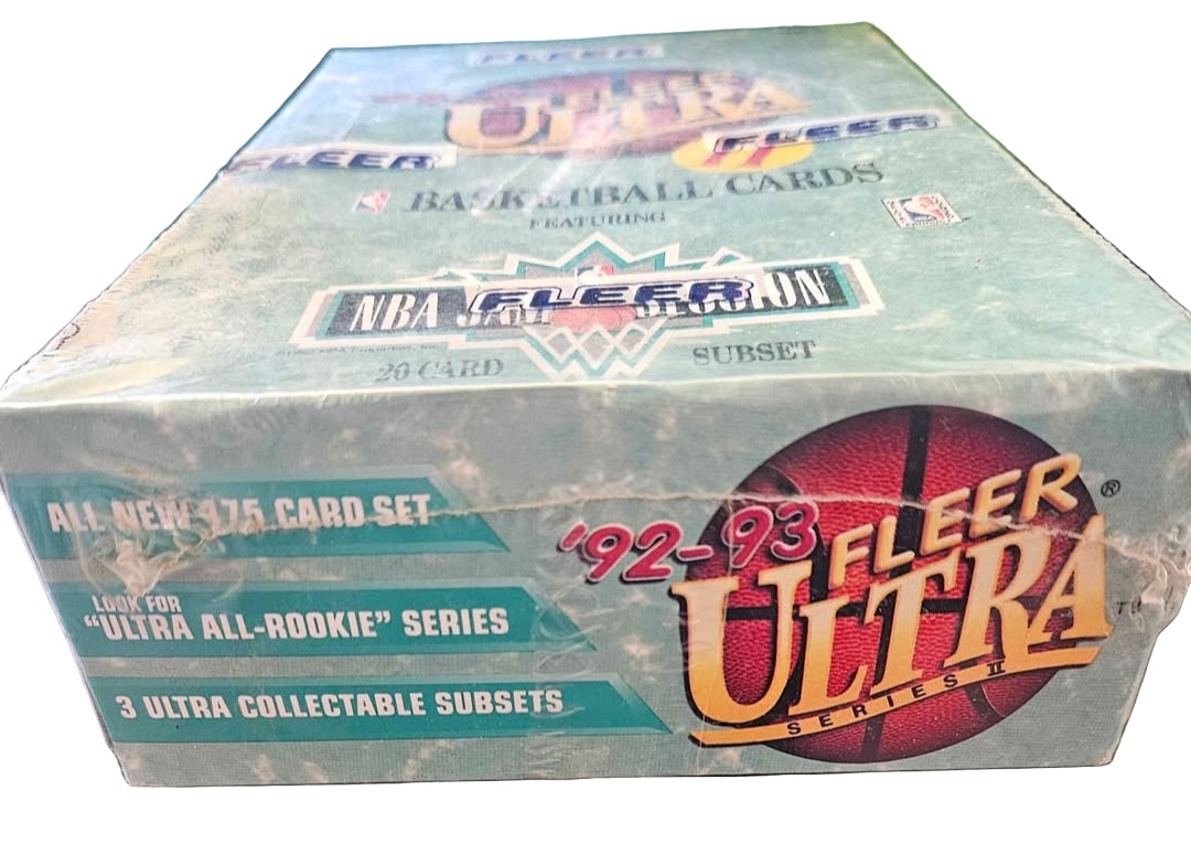 1992-93 Fleer Ultra Series II Basketball Factory Sealed Hobby Box - 36 Packs  Shaquille Rookie