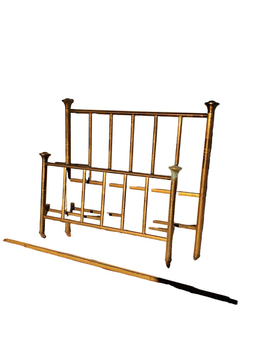 Antique Twin Brass Bed - 1800's