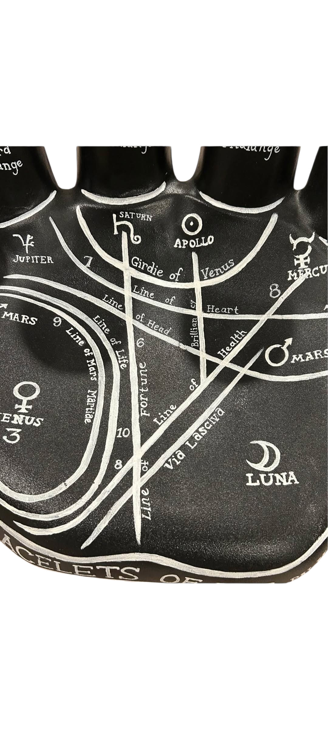 Unique hand chair art