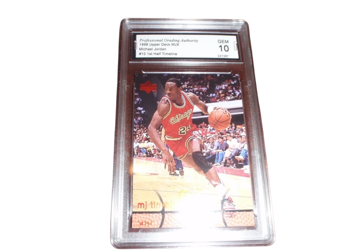 Michael Jordan Graded Basketball Cards