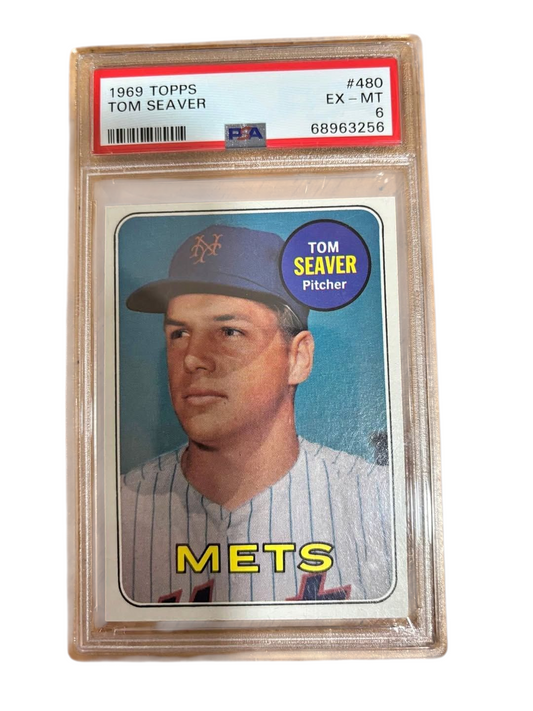 1969 Topps #480 Tom Seaver PSA 6