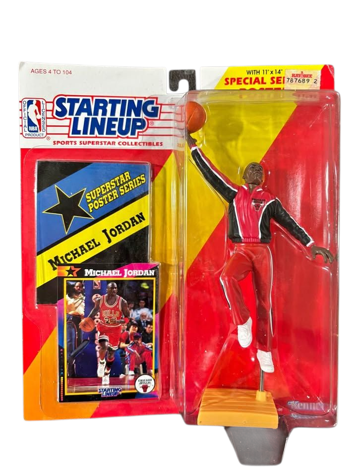 1992 Kenner Starting Linup Michael Jordan sealed original package