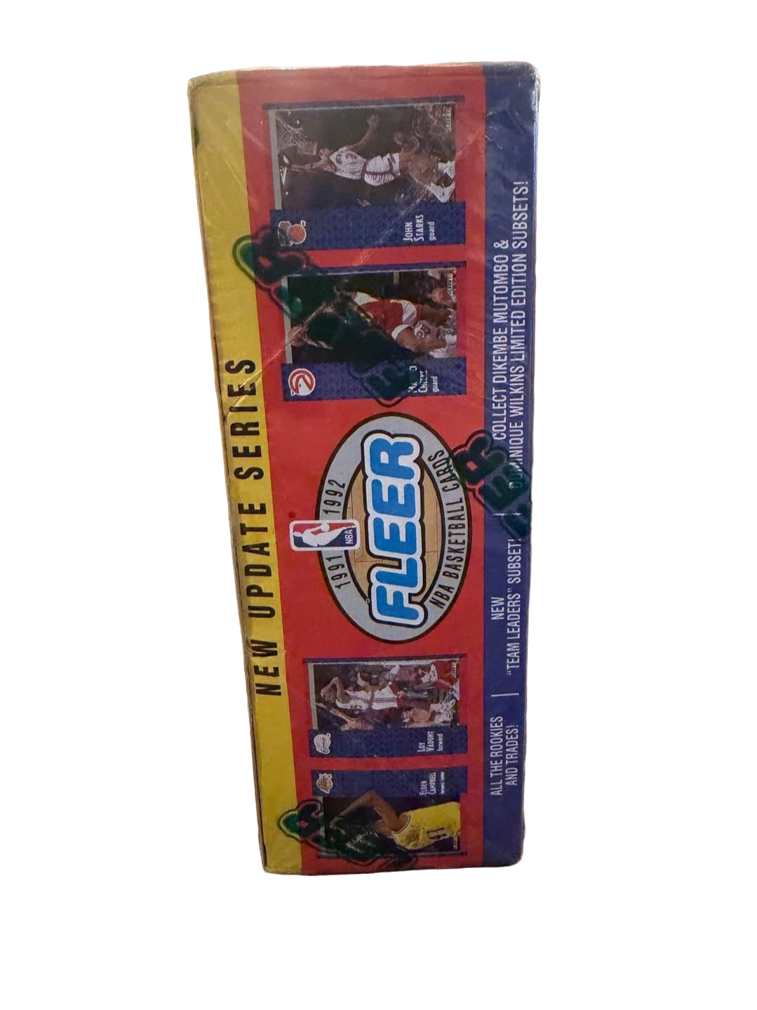 1991-1992 Fleer NBA Basketball Update Series Sealed Box