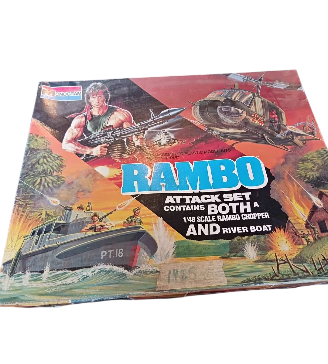 RAMBO Attack Set with Boat n Chopper