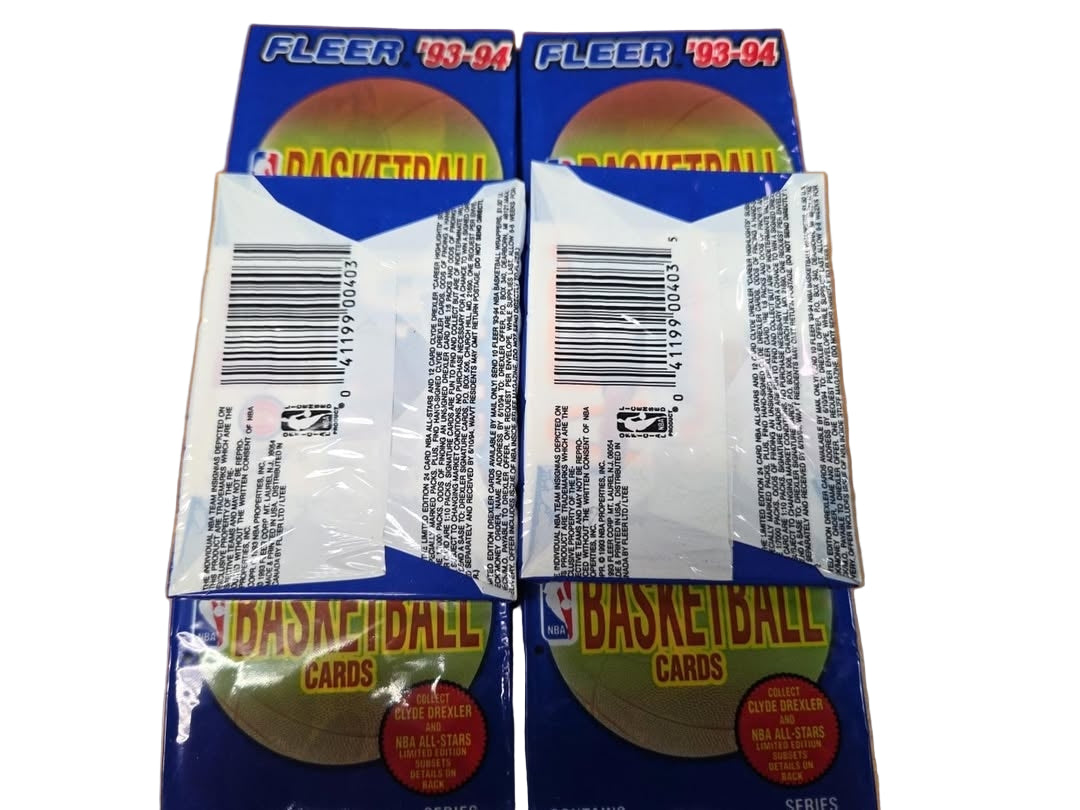 1993/94 FLEER SERIES 1 BASKETBALL BOX 30 PACKS FACTORY SEALED
