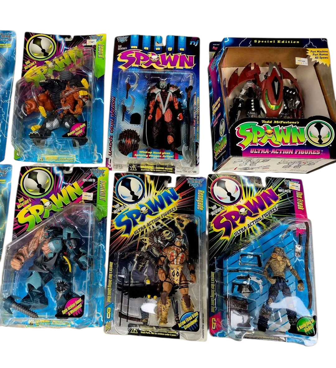 Spawn action figures collection