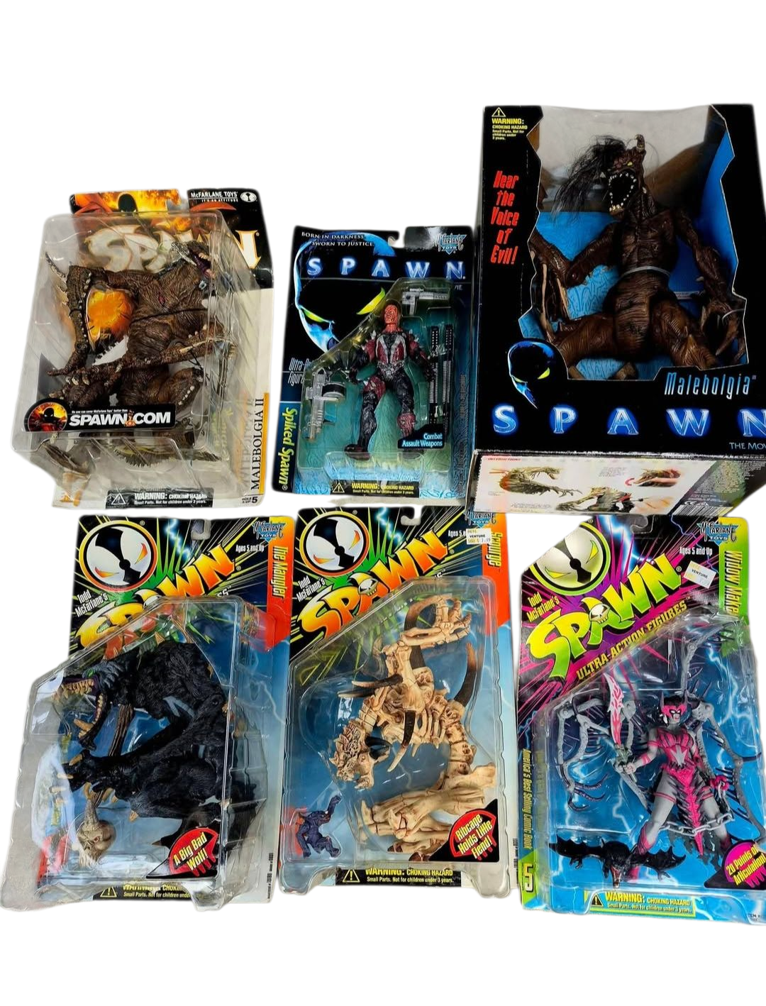 Spawn action figures collection