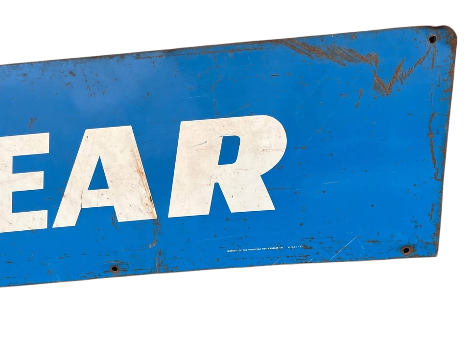 VINTAGE GOOD YEAR TIRES SIGN
