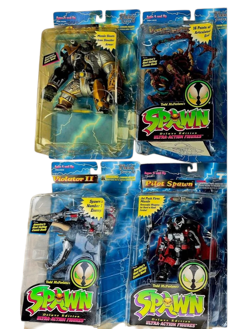 Spawn action figures collection
