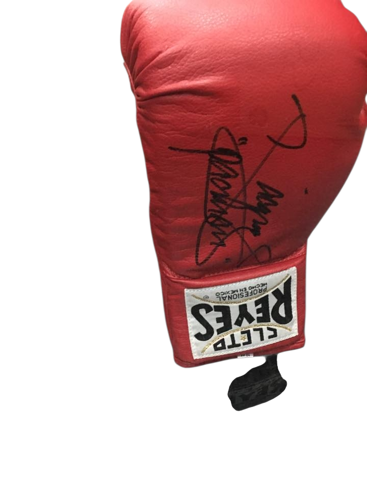 Manny Pacquiao memorabilia signed with proof