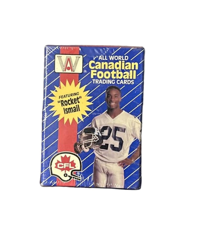 FACTORY SEALED - 1991 All World Canadian Football Cards CFL Full Set (110 cards)
