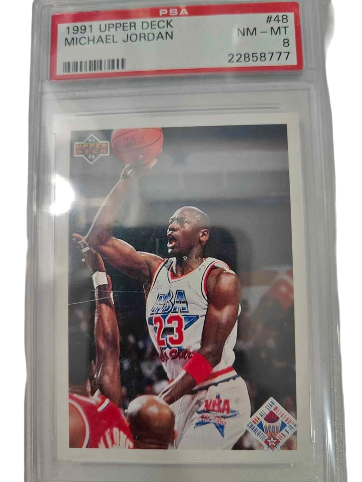 Michael Jordan PSA 8 Upper Deck #48
