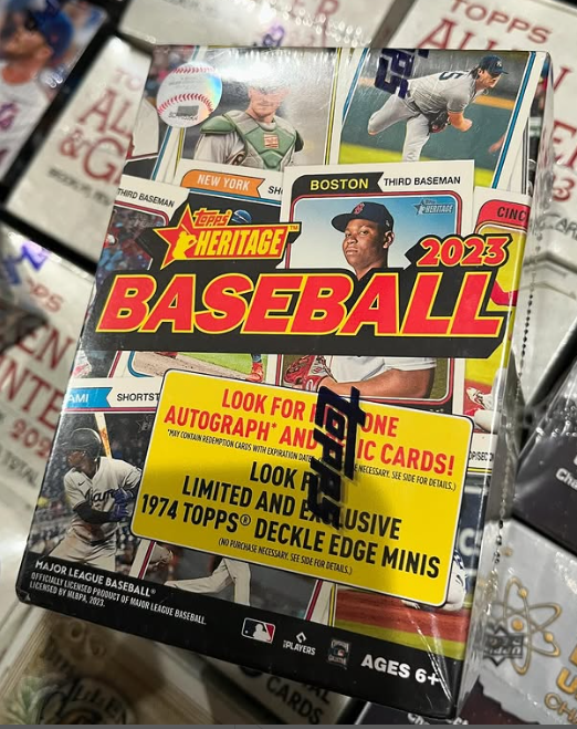 2023 Topps Heritage Baseball Hanger Boxes trading cards Lot of 2