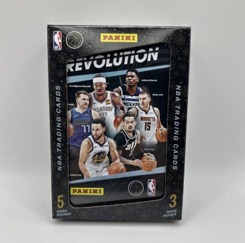 2023-24 Panini Revolution Basketball Holiday Winter Tin Sealed 3 Pack Box Lot of 4